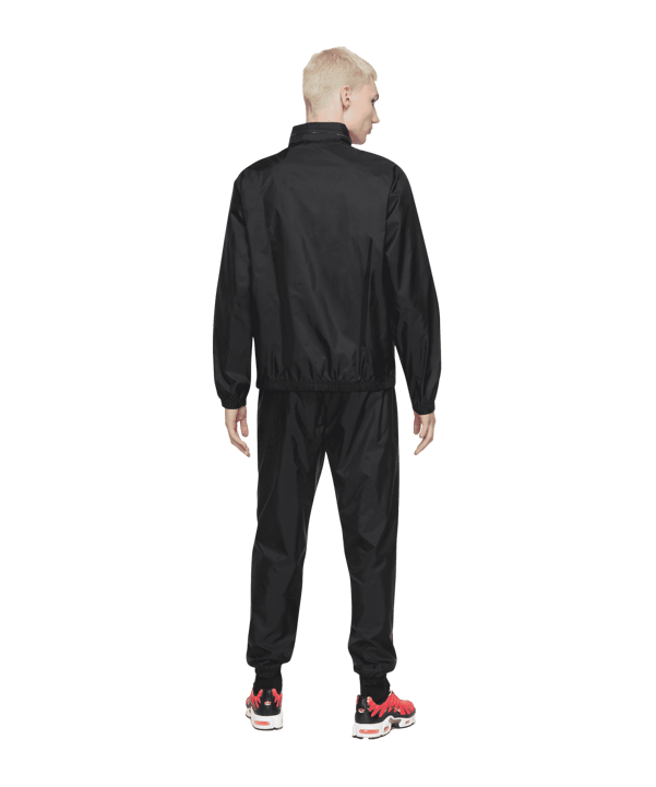 Nike Essentials Woven Trainingsanzug Schwarz F010 - schwarz