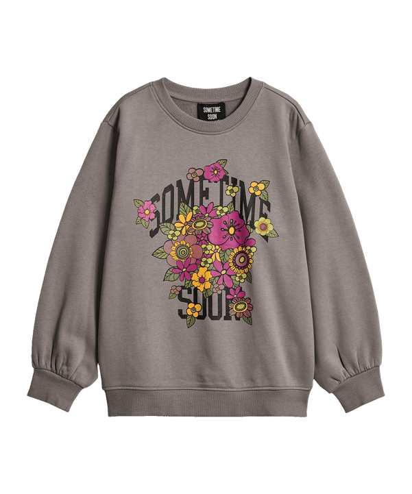 Hummel Stsjessie Sweatshirt Kids Grau F2717 - grau
