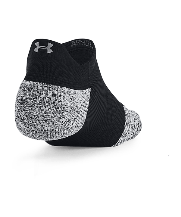 Under Armour Ad Run Cushion Socken Schwarz F001 - schwarz