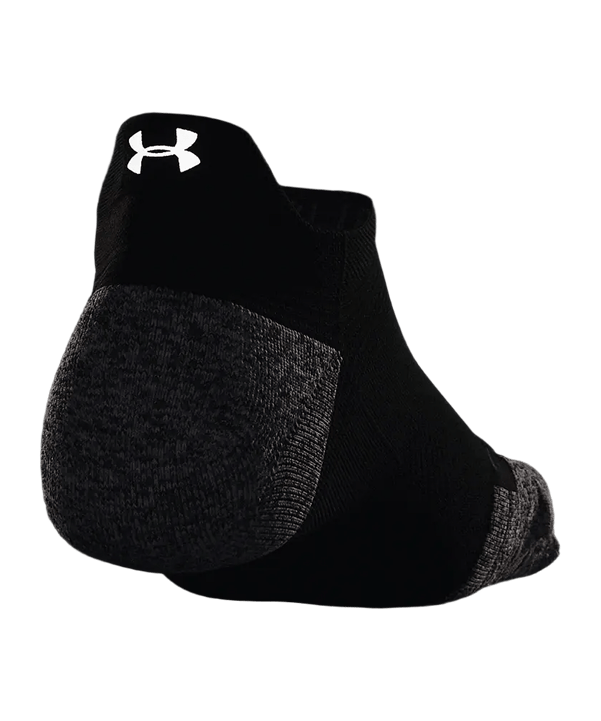 Under Armour Ad Run Cushion Socken Schwarz F001 - schwarz