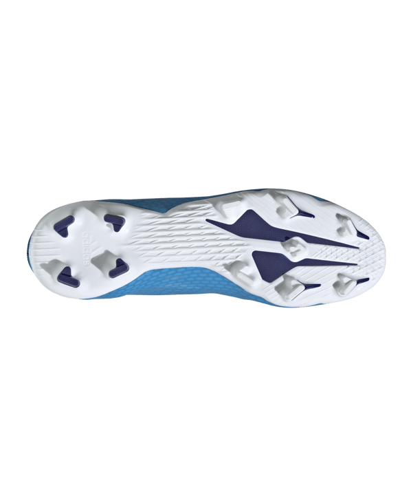 adidas X SPEEDFLOW.3 FG Sapphire Edge Blau Pink Weiss - blau