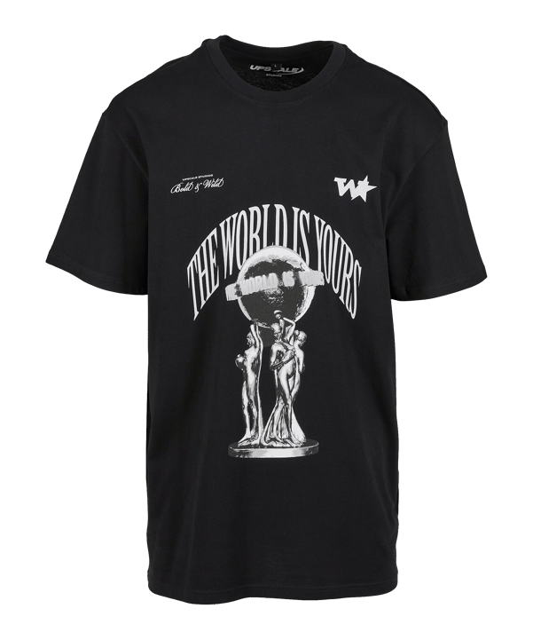 Mister Tee Your World O T-Shirt Schwarz - schwarz