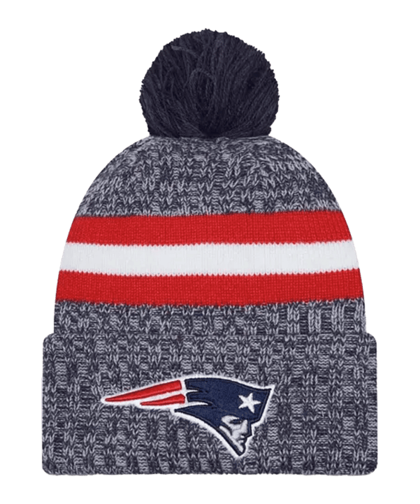 New Era New England Patriots Sideline Beanie Blau - blau