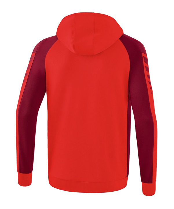 Erima SIX WINGS Kapuzenjacke Rot - rot