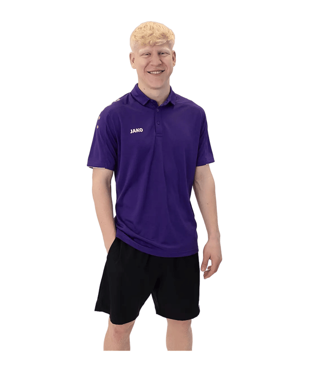 JAKO Classico Polo Viola C10 - lilla