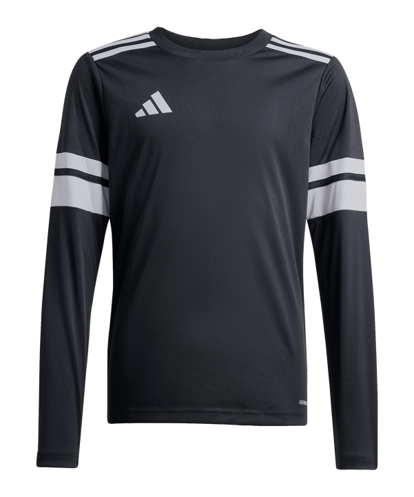 adidas Squadra 25 Trikot Langarm Kids Schwarz - schwarz