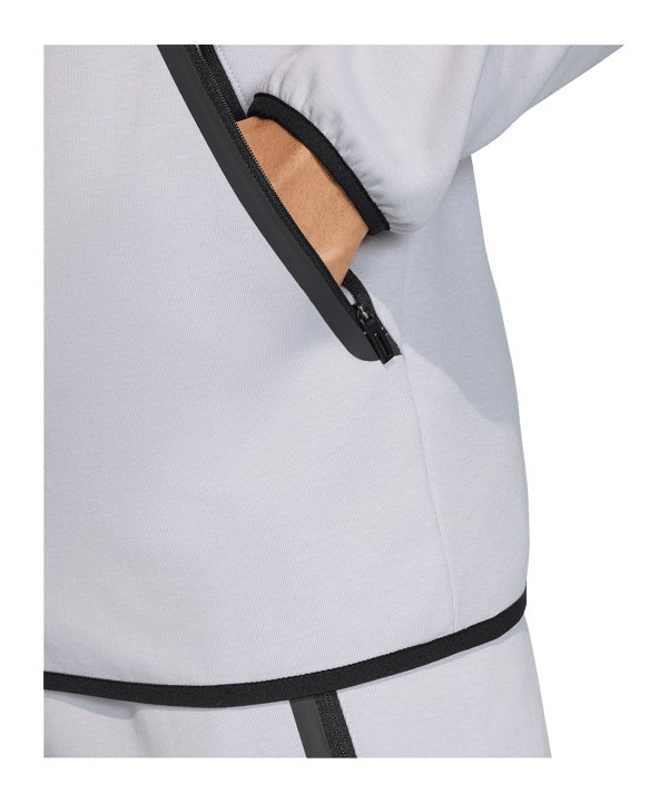 adidas Tiro Travel Hoody Grau - grau