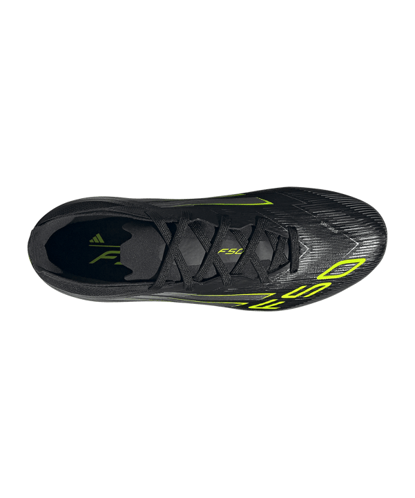 adidas F50 Elite FG Electric Stealth Kids Schwarz - schwarz