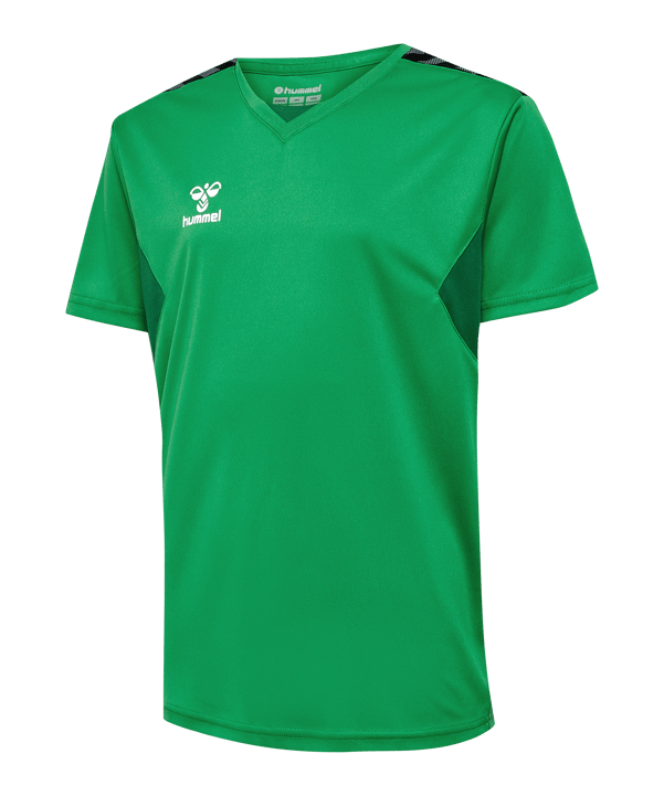 Hummel Authentic Pl Trikot Kids Grün F6235 - gruen