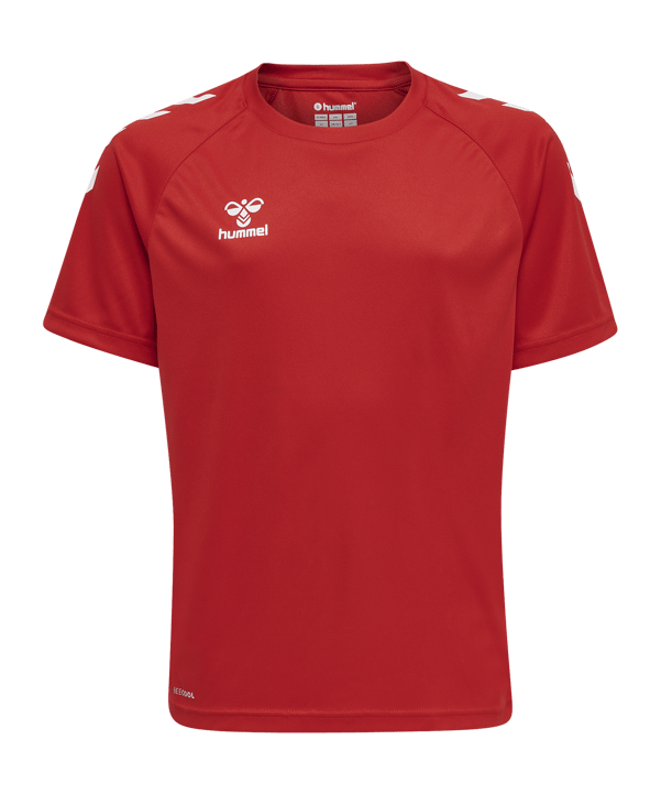 Hummel hmlCORE XK Poly T-Shirt Kids Rot F3062 - rot