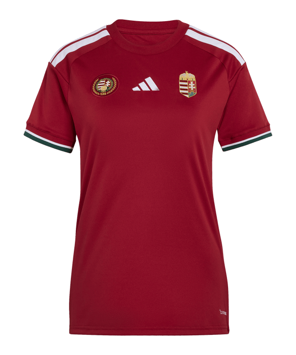 adidas Ungarn Trikot Home WM 2026 Damen Rot - rot
