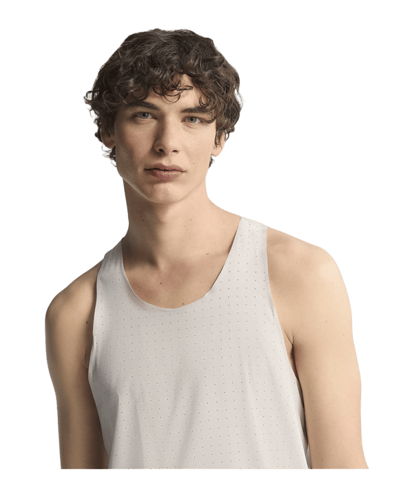 adidas adi365 Running Singlet T-Shirt Grau