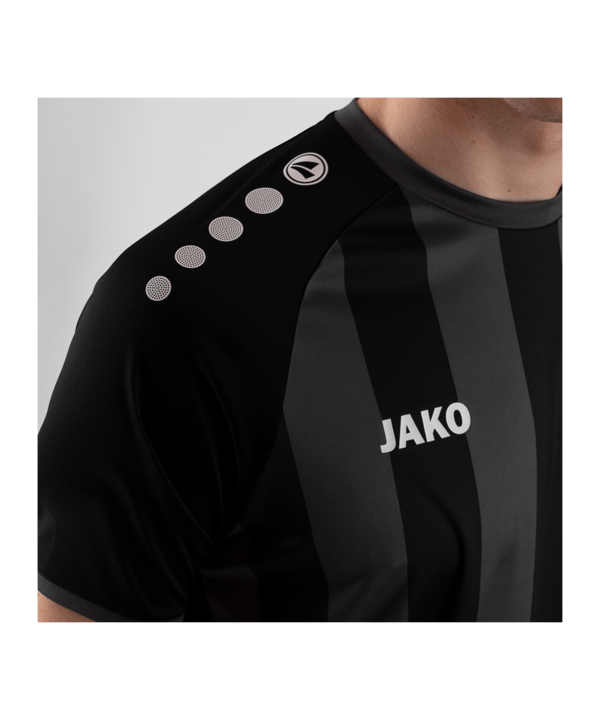 JAKO Inter Trikot Schwarz Grau F801 - schwarz