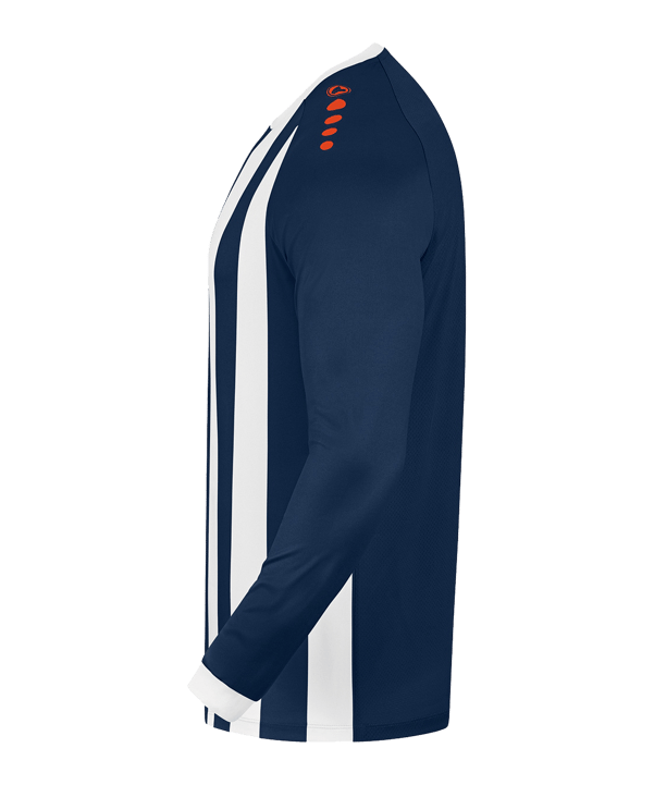 JAKO Inter Trikot Langarm Blau Weiss Rot F935 - blau