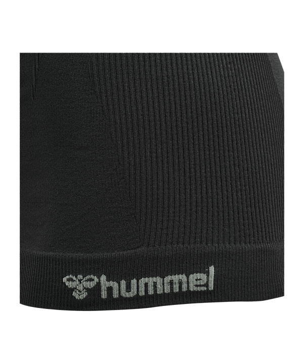 Hummel hmltif Seamless Top Damen Schwarz F2001 - schwarz