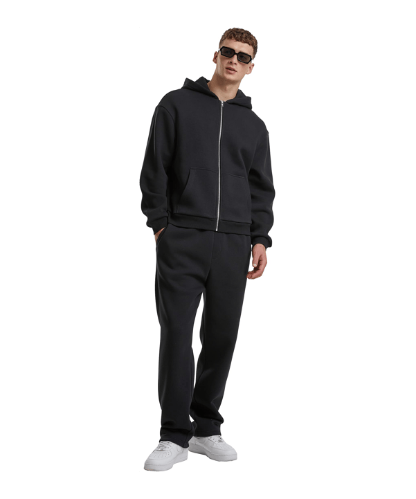 Urban Classic Fluffy Jogginghose Schwarz - schwarz