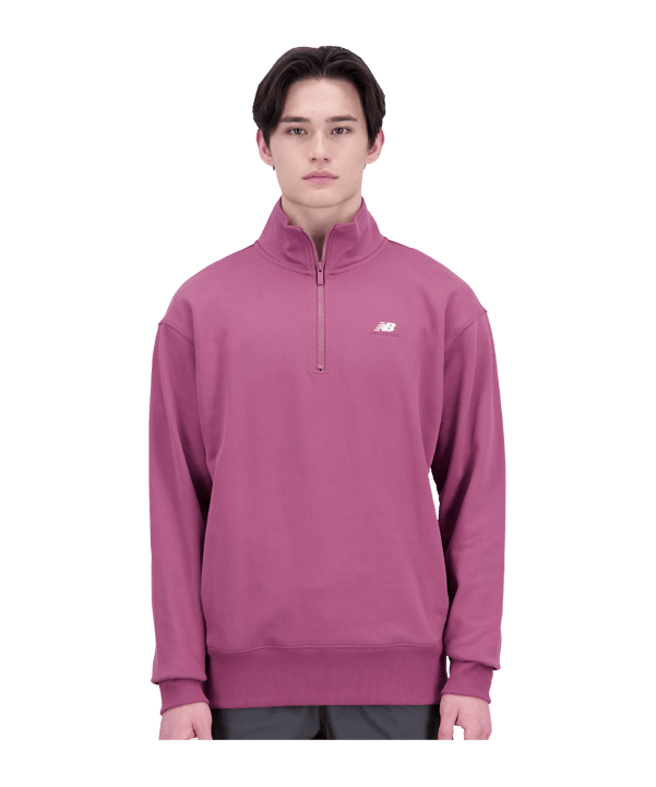 New Balance Essentials Logo Sweatshirt Rot FWAD - rot