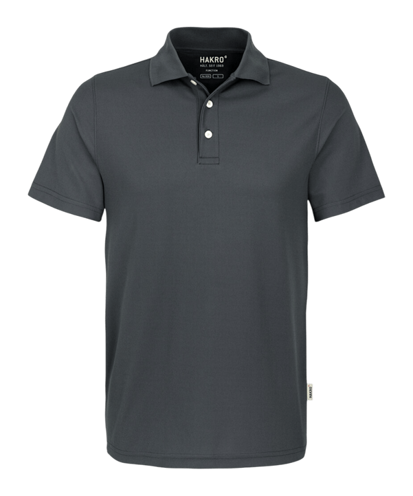 Hakro Poloshirt Coolmax Grau F28 - grau