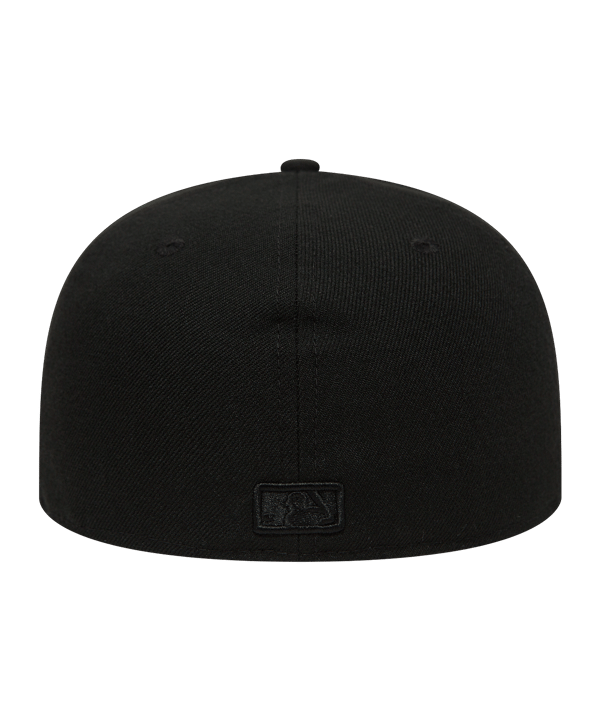 New Era NY Yankees Fitted Cap Schwarz - schwarz
