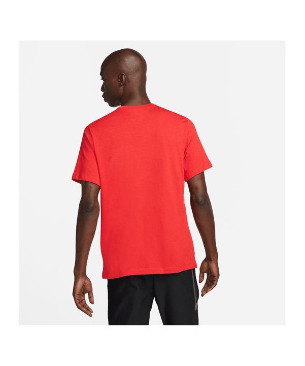 Nike Soccer T-Shirt Rot F658 - rot