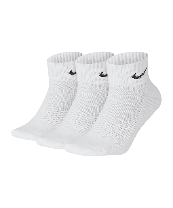 Nike Cushion Quarter Training Socken 3er Pack F101