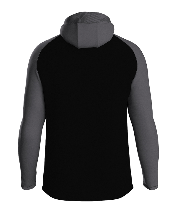 JAKO Iconic Kapuzenjacke Schwarz F801 - schwarz