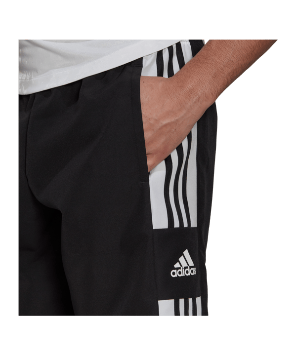 adidas Squadra 21 DT Short Schwarz Weiss - schwarz