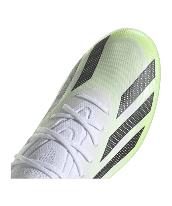 adidas X Crazyfast.1 FG Crazyrush Weiss Schwarz Gelb - weiss