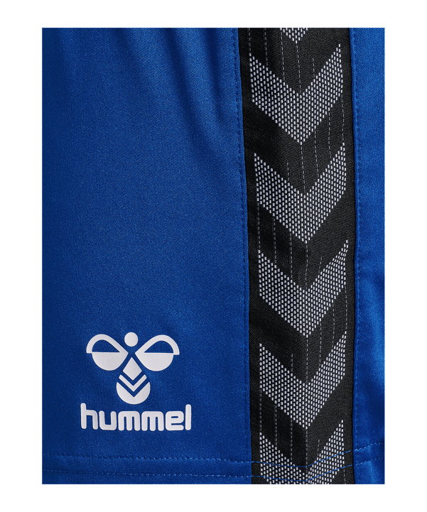 Hummel hmlAUTHENTIC PL Short Damen Blau F7045 - blau