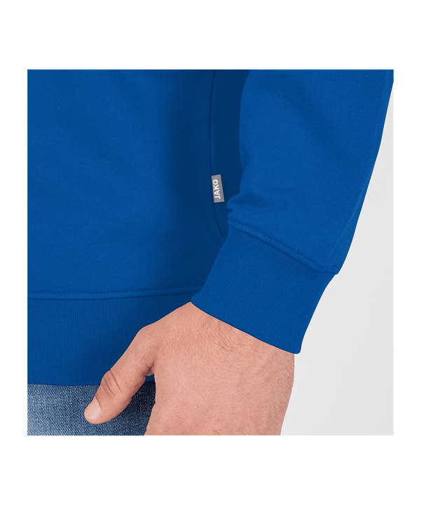 JAKO Doubletex Sweatshirt Blauw K400 - blauw