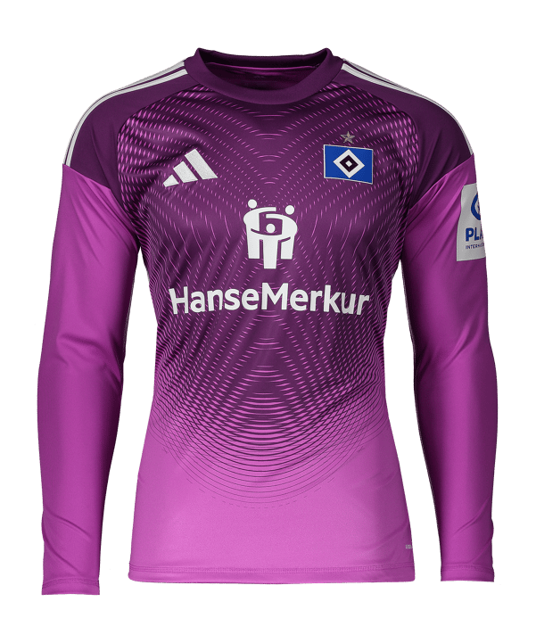 adidas Hamburger SV Torwarttrikot 2025/2026 Lila - lila