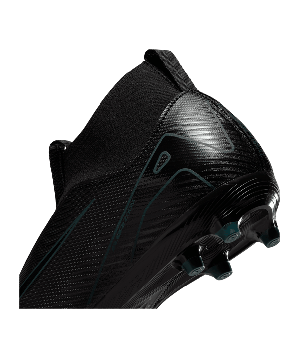 Nike Jr Air Zoom Mercurial Superfly X Academy FG/MG Shadow Kids Schwarz F002 - schwarz