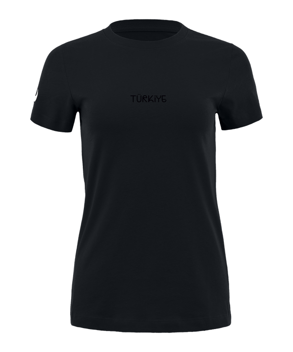 Nike Türkiye Black Series T-Shirt Damen Schwarz F010 - schwarz