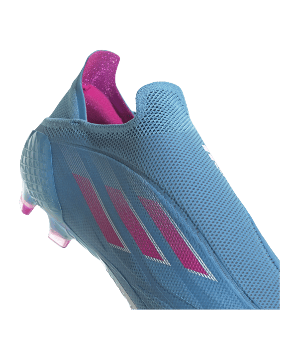 adidas X SPEEDFLOW+ FG Sapphire Edge Blau Pink Weiss - blau