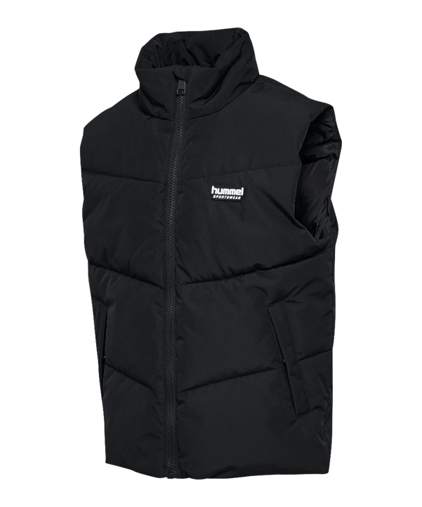 Hummel Puffer Weste Kids Schwarz F2001 - schwarz