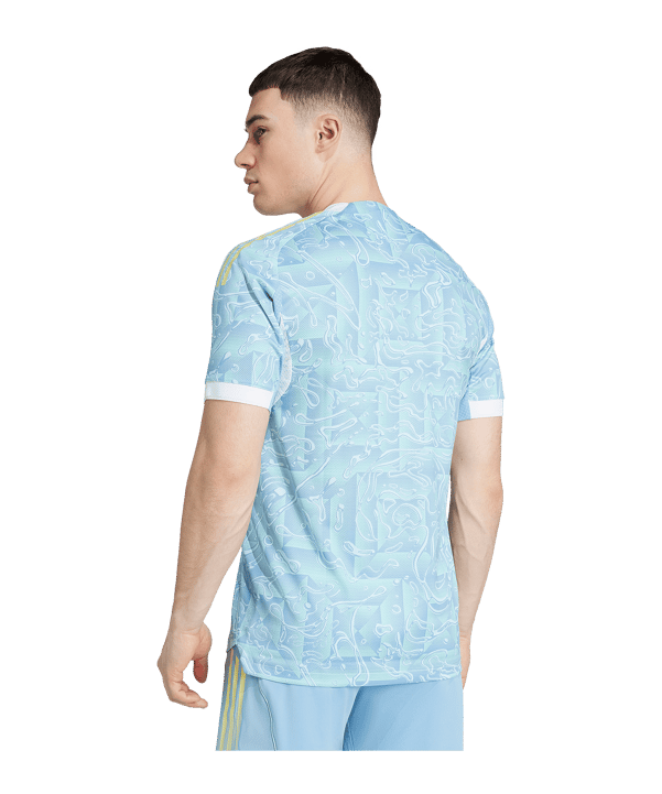 adidas Juventus Turin Authentic Trikot Away 2025/2026 Blau - blau