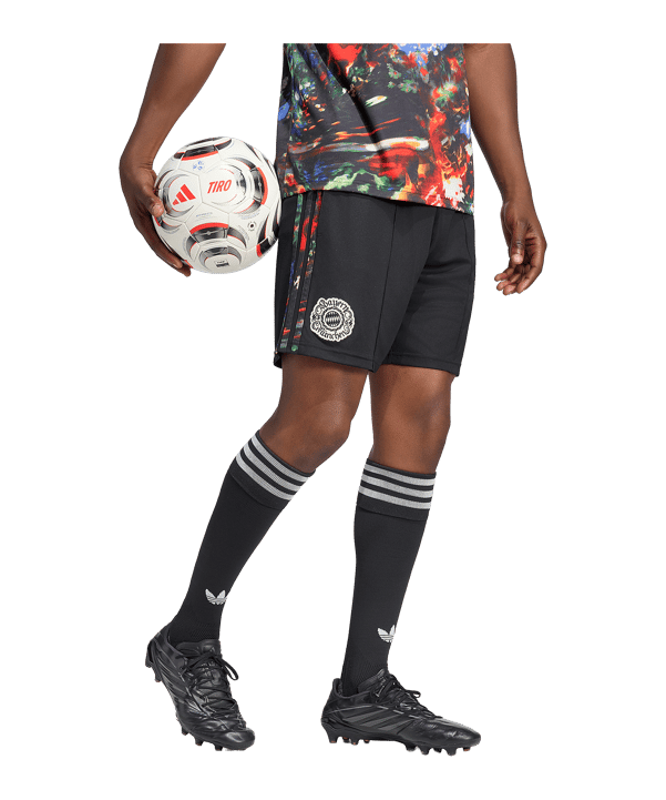 adidas FC Bayern München Wiesn Pantaloncini Nero - nero