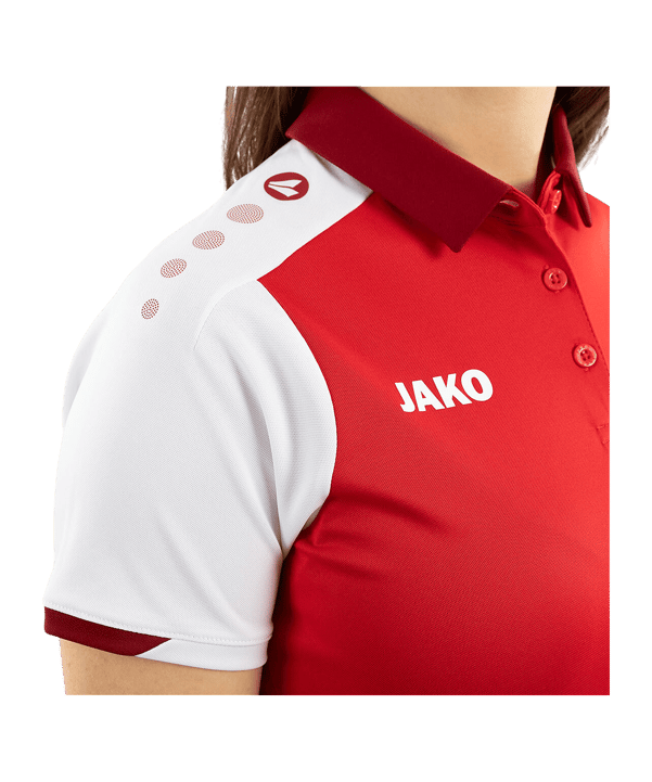 JAKO Dynamic Polo Damen Rot F114 - rot