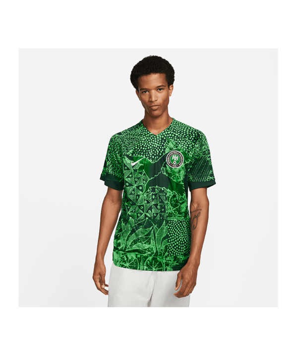 Nike Nigeria Trikot Home 2022 Grün F329 - gruen