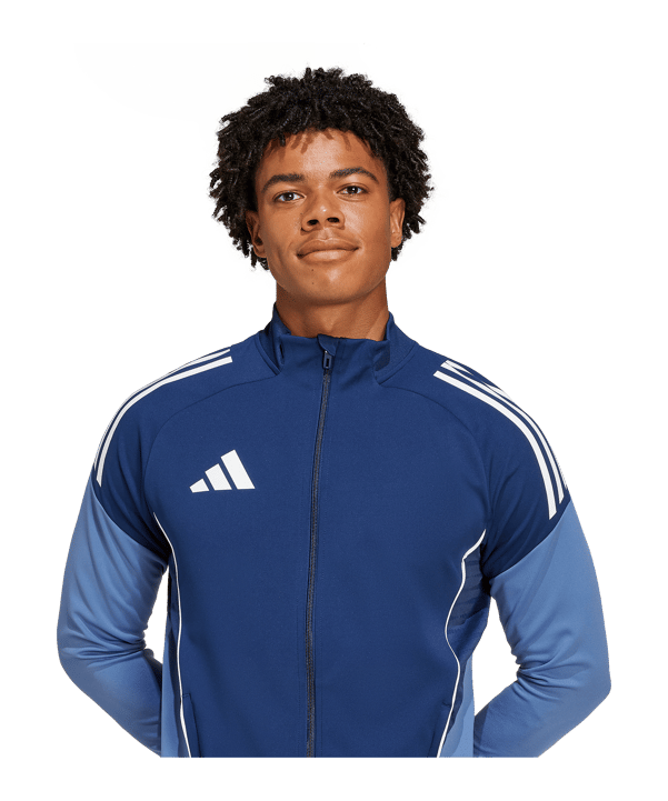 adidas Tiro 25 Competition Trainingsjacke Blau - blau