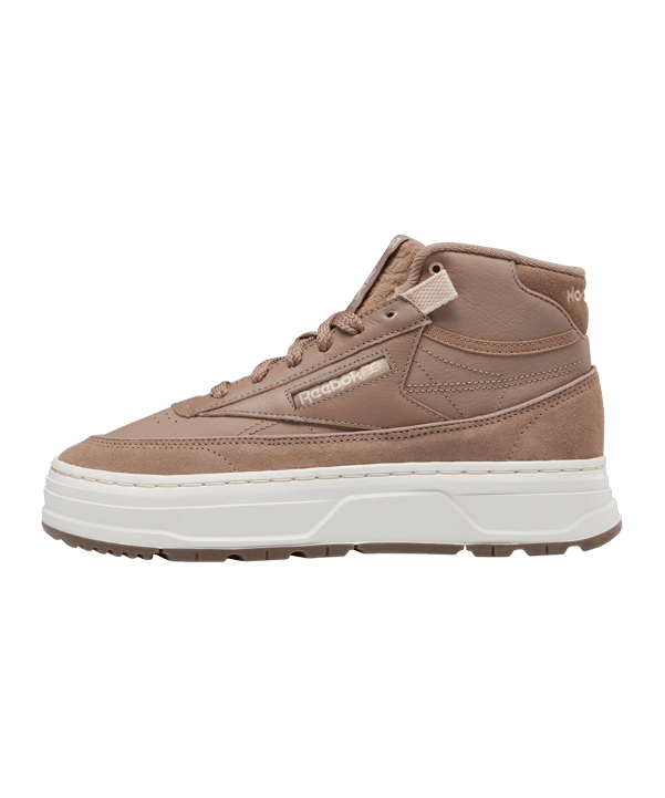 Reebok Club C Geo Mid Damen Beige - lila