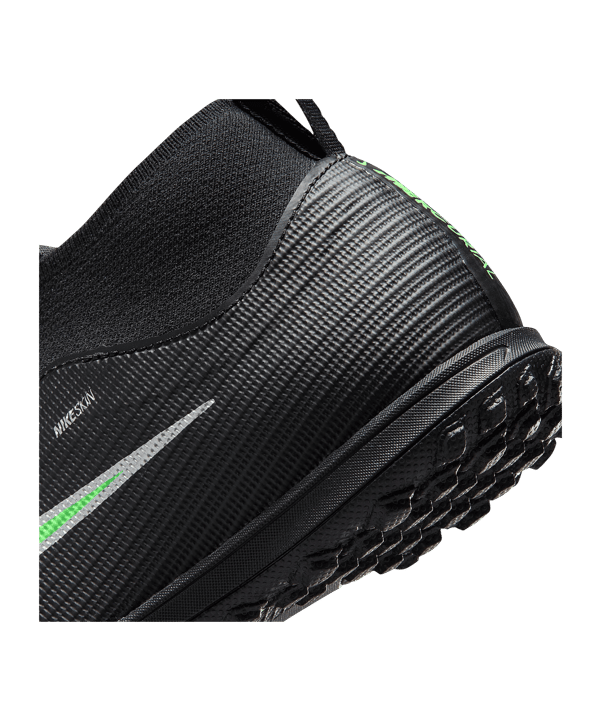 Nike Jr. Air Zoom Mercurial Superfly XI Academy High TF Shadow Kids Schwarz F001