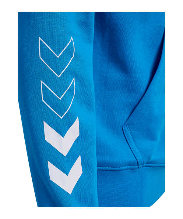 Hummel hmlELEMENTAL Hoody Blau F7335 - blau