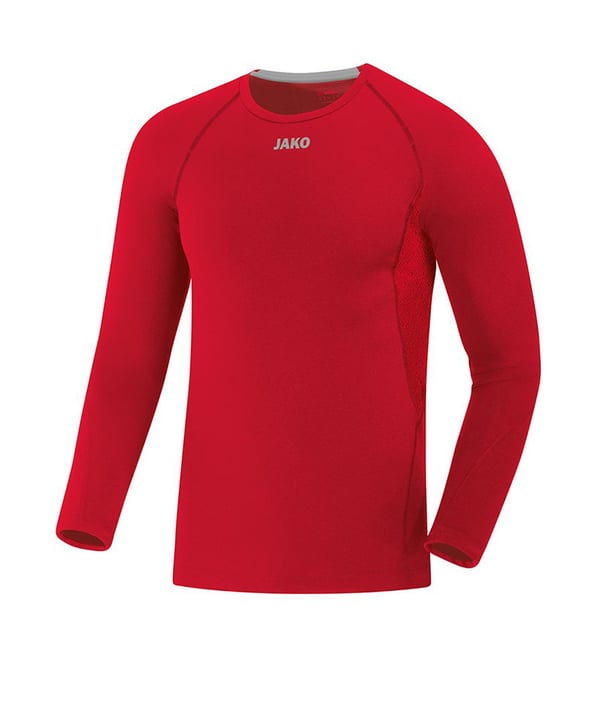 JAKO Compression 2.0 Longsleeve Rot F01 - rot