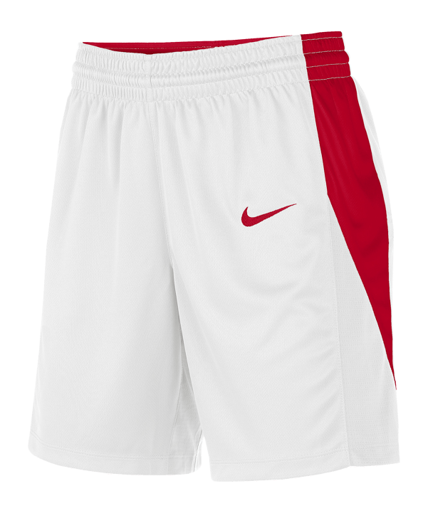 Nike Team Basketball Stock Short Damen Weiss F103 - weiss
