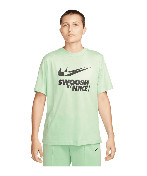 Nike BF T-Shirt GLS Damen Grün Schwarz F376 - gruen