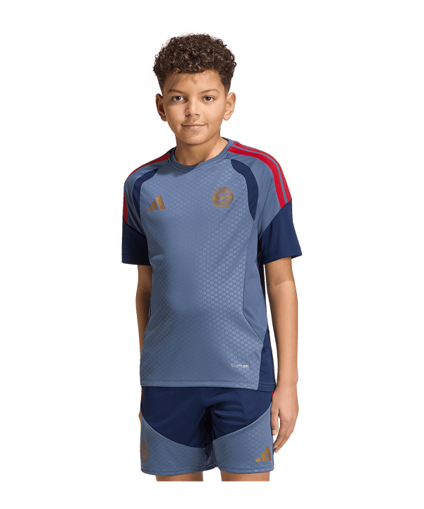 adidas FC Bayern München Maglietta da Allenamento Bambini Blu - blu