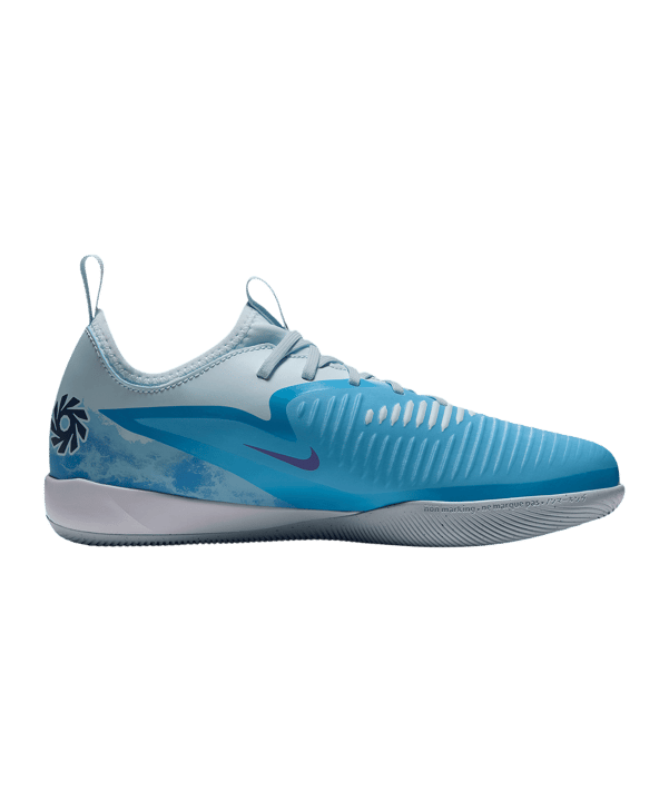 Nike Phantom 6 Low Academy IN Haaland Bambini Blu C401 - blu