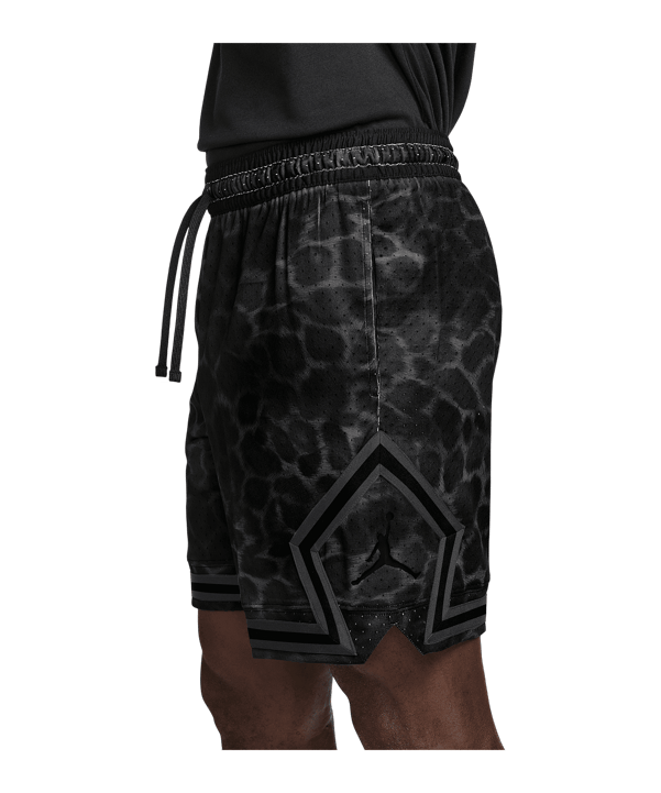 Jordan Sport Diamond AOP Short Schwarz F010 - schwarz