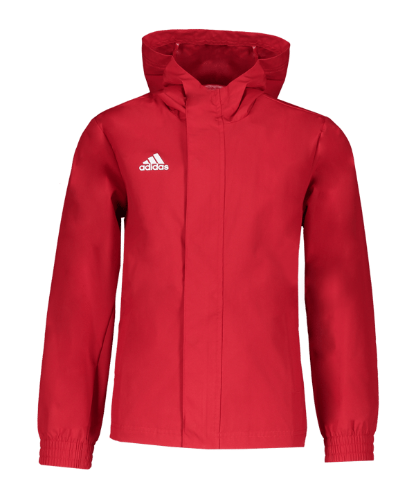 adidas Entrada 22 Allwetterjacke Kids Rot - rot